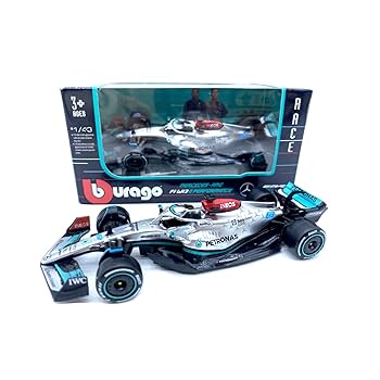 Amazon.co.jp: HTLNUZD ブラーゴ 1/43 2022 F1メルセデス W13#63